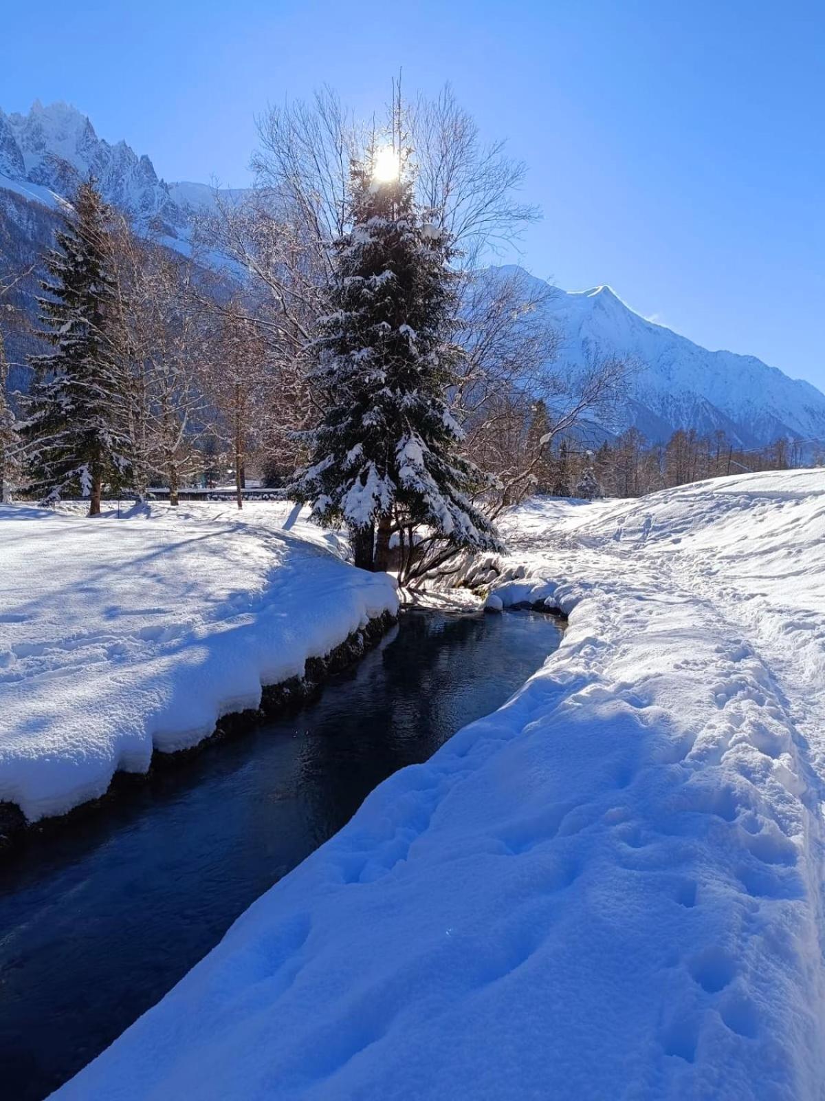 APPARTEMENT CHAMONIX MONTBLANC 1 à 4 personnes Extérieur photo