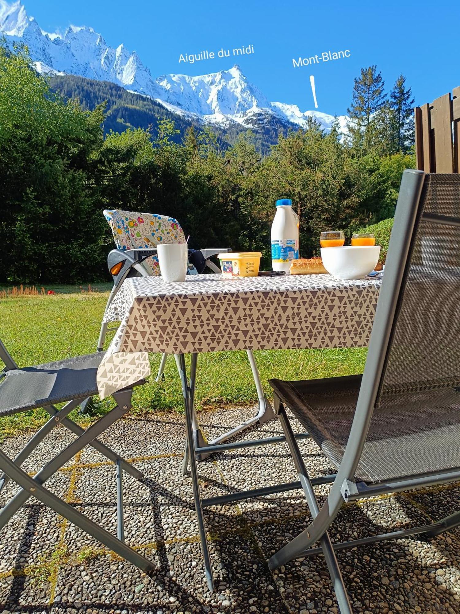 APPARTEMENT CHAMONIX MONTBLANC 1 à 4 personnes Extérieur photo